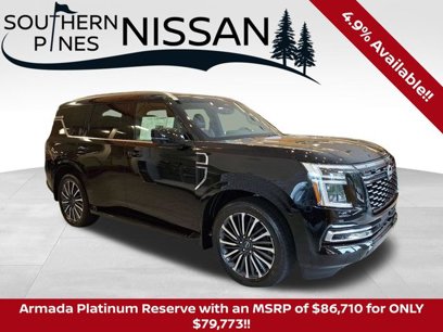 New 2025 Nissan Armada Platinum Reserve