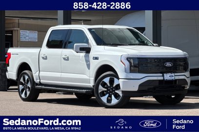 New 2025 Ford F150 Lightning Platinum