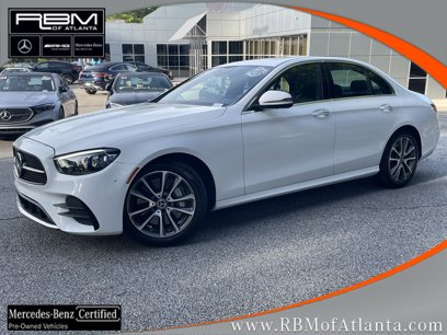 Certified 2022 Mercedes-Benz E 450 4MATIC Sedan