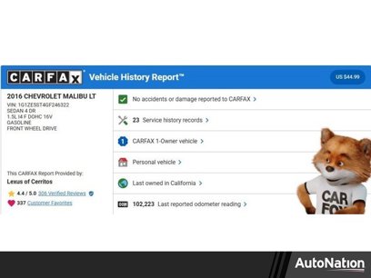 Used 2016 Chevrolet Malibu LT
