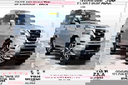 Used 2022 Nissan Armada SL w/ Captain's Chairs Package