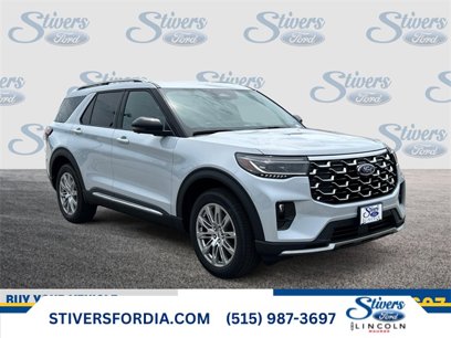 New 2025 Ford Explorer Platinum