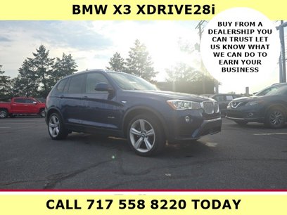 Used 2017 BMW X3 xDrive28i