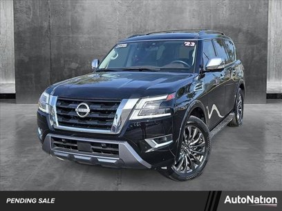 Certified 2023 Nissan Armada Platinum w/ Captain's Chairs Package