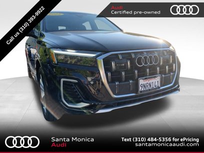 Certified 2025 Audi Q7 3.0T Premium Plus w/ Premium Plus Package
