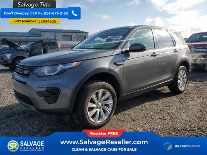 Used 2016 Land Rover Discovery Sport SE