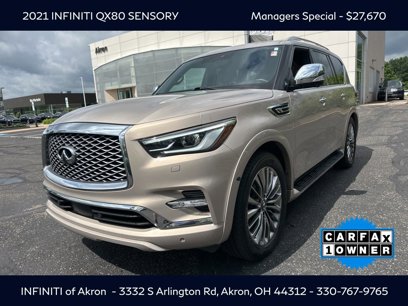Used 2021 INFINITI QX80 Sensory w/ Cargo Package