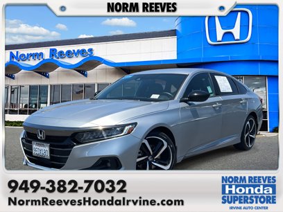 Certified 2022 Honda Accord Sport