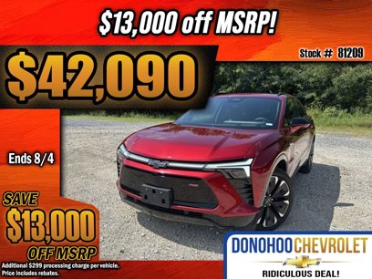 New 2024 Chevrolet Blazer EV RS