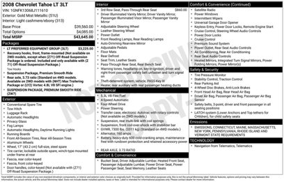 Used 2008 Chevrolet Tahoe LT w/ LT Preferred Equipment Group