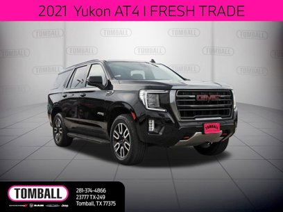 Used 2021 GMC Yukon AT4 w/ Rear Media and Nav Package