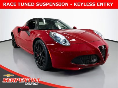 Used 2015 Alfa Romeo 4C Spider w/ Spider Track Package