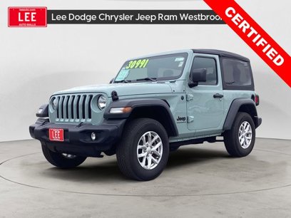 Certified 2023 Jeep Wrangler Sport S