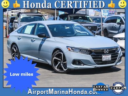Certified 2022 Honda Accord Sport