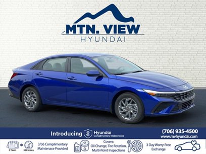 New 2025 Hyundai Elantra Blue