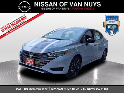 New 2025 Nissan Versa SR w/ Trunk Package