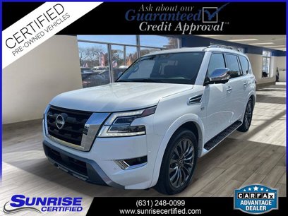 Used 2021 Nissan Armada Platinum w/ Captain's Chairs Package