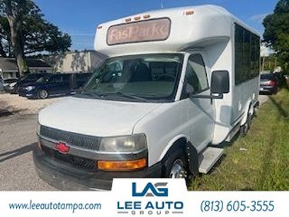 Used 2014 Chevrolet Express 3500 w/ Shuttle Bus Package