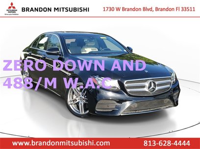 Used 2019 Mercedes-Benz E 450 4MATIC Sedan w/ Premium Package
