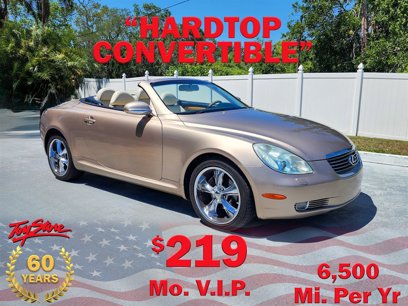 Used 2002 Lexus SC 430 Convertible
