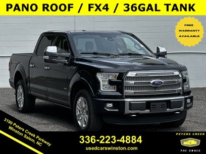 Used 2015 Ford F150 Platinum w/ Equipment Group 701A Luxury