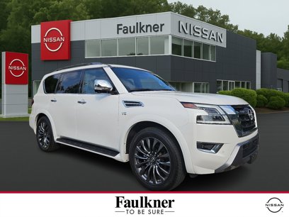 Certified 2021 Nissan Armada Platinum w/ Captain's Chairs Package