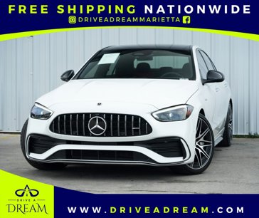 Used 2023 Mercedes-Benz C 43 AMG 4MATIC Sedan w/ AMG Carbon Fiber Package