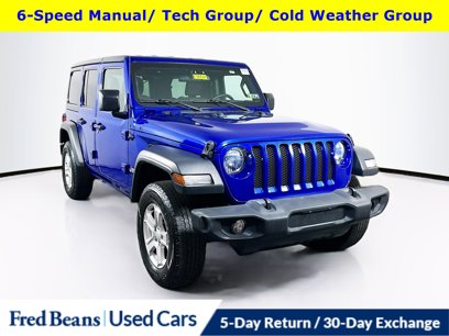 Used 2018 Jeep Wrangler Unlimited Sport S