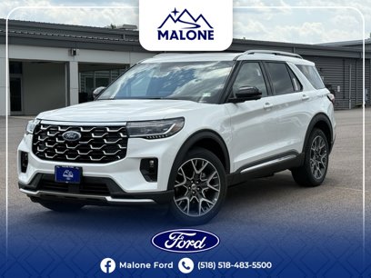 New 2025 Ford Explorer Platinum