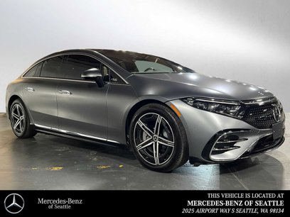 Certified 2022 Mercedes-Benz EQS 580 4MATIC Sedan w/ AMG Line Interior