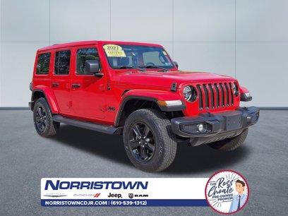 Certified 2021 Jeep Wrangler Unlimited Sahara