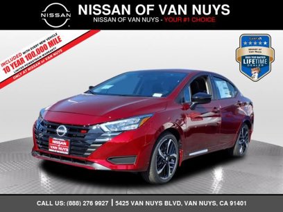 New 2025 Nissan Versa SR w/ Trunk Package