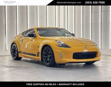 Used 2018 Nissan 370Z Coupe w/ Z34 Heritage Edition - Yellow