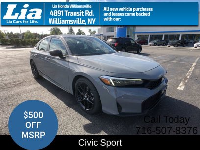 New 2025 Honda Civic Sport