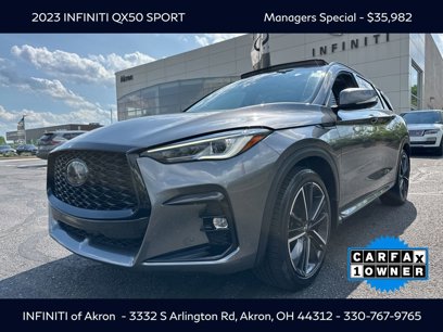 Used 2023 INFINITI QX50 Sport