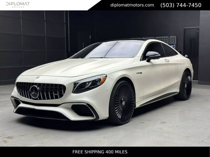 Used 2019 Mercedes-Benz S 63 AMG 4MATIC Coupe w/ Carbon Fiber Exterior Package