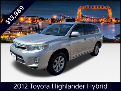 Used 2012 Toyota Highlander 4WD Hybrid w/ Cold Weather Pkg