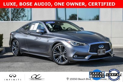 Certified 2021 INFINITI Q60 3.0t Luxe w/ Cargo Package