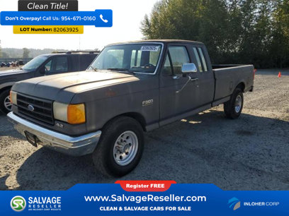 Used 1987 Ford F250 2WD SuperCab