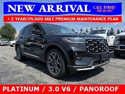 New 2025 Ford Explorer Platinum w/ Ultimate Package