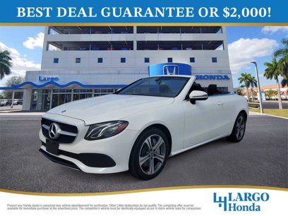 Used 2018 Mercedes-Benz E 400 4MATIC Cabriolet