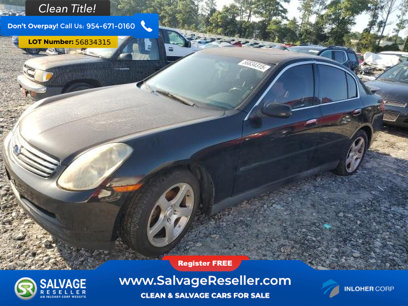 Used 2003 INFINITI G35 Sedan w/ Premium Pkg
