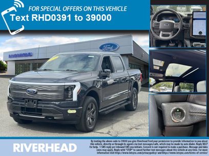 Certified 2022 Ford F150 Lightning Lariat w/ Equipment Group 511A High