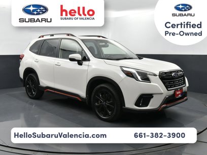 Certified 2022 Subaru Forester Sport