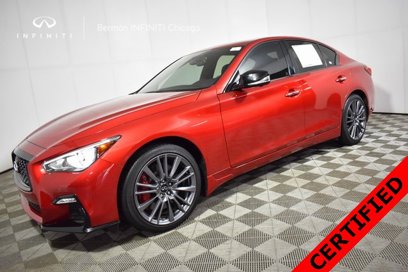Certified 2022 INFINITI Q50 Red Sport 400 w/ Cargo Package