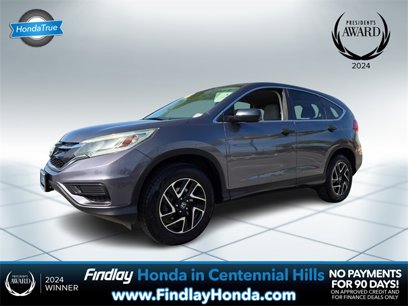 Used 2016 Honda CR-V SE