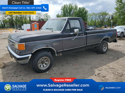 Used 1987 Ford F150 2WD Regular Cab