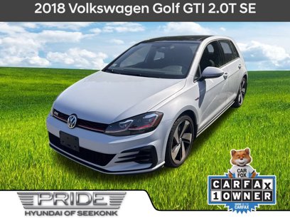 Used 2018 Volkswagen GTI SE