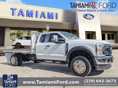 New 2024 Ford F550 4x4 SuperCab Super Duty w/ XL Chrome Package
