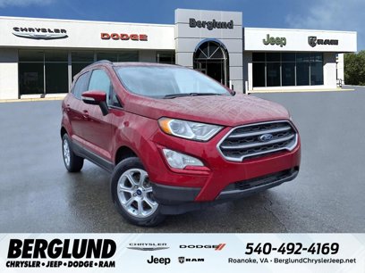 Used 2020 Ford EcoSport SE w/ SE Convenience Package